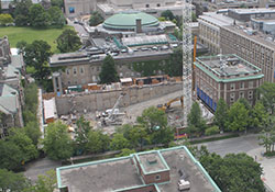 Photo of CEIE construction site
